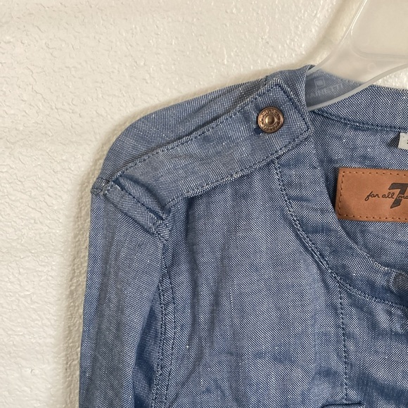 EUC 7 for all mankind full zip jacket - Picture 4 of 7